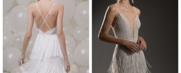1584001298 Fringes are a strong trend for wedding dresses