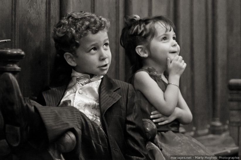 17 photos of children to take at your wedding