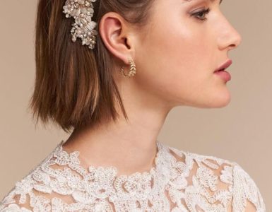 Amazing Hairstyles for Short Haired Brides