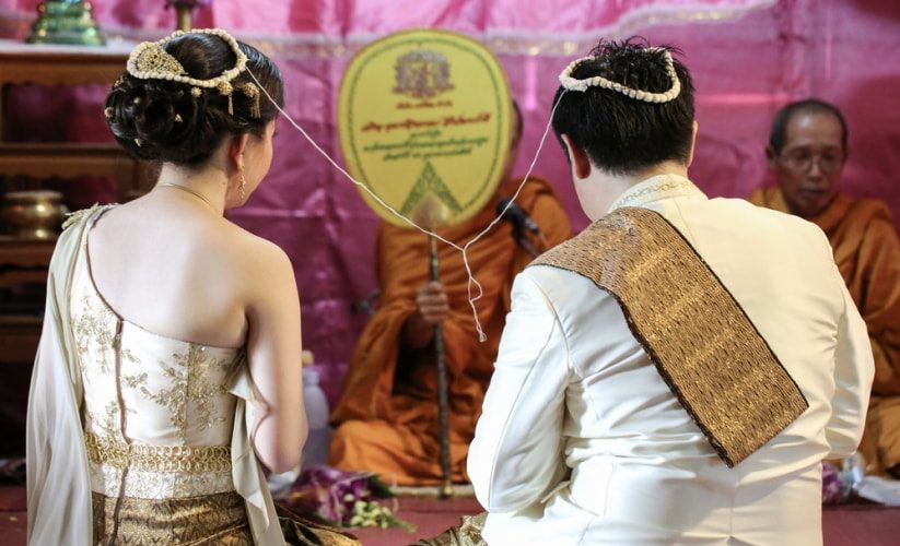 Thai marriage respect and honor of traditions