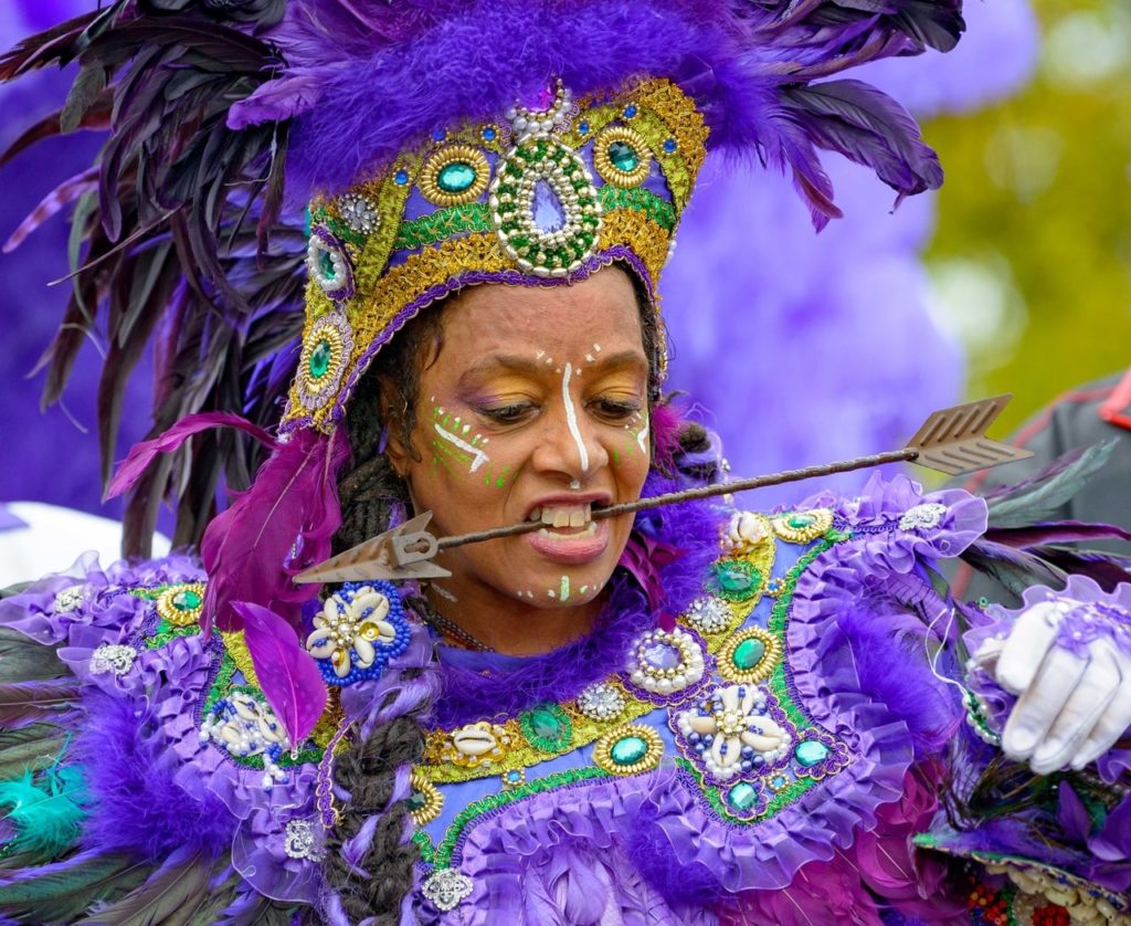 Are Mardi Gras Indians actually Indians?