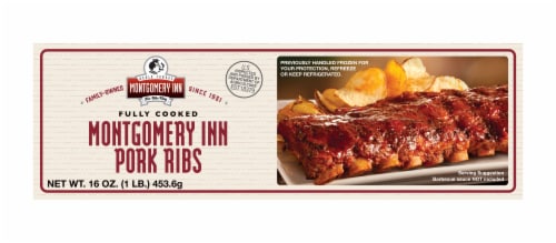 Are Montgomery Inn ribs fully cooked?