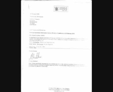 Are criminal records public in NZ?