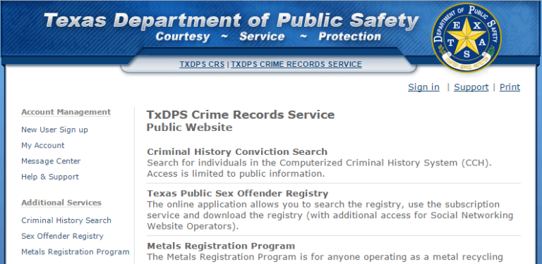 Are Criminal Records Public In Texas 