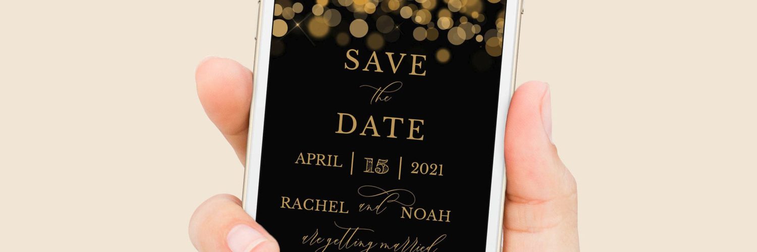 Are Electronic Save The Dates Tacky 