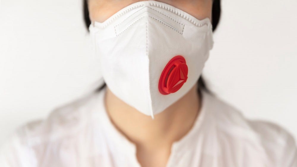 Are face masks with valves acceptable to minimize the spread of COVID-19?