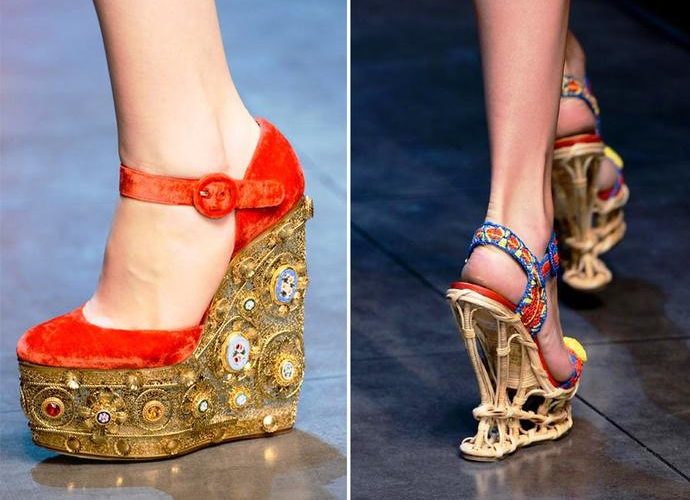 Are wedges or heels easier to walk in?