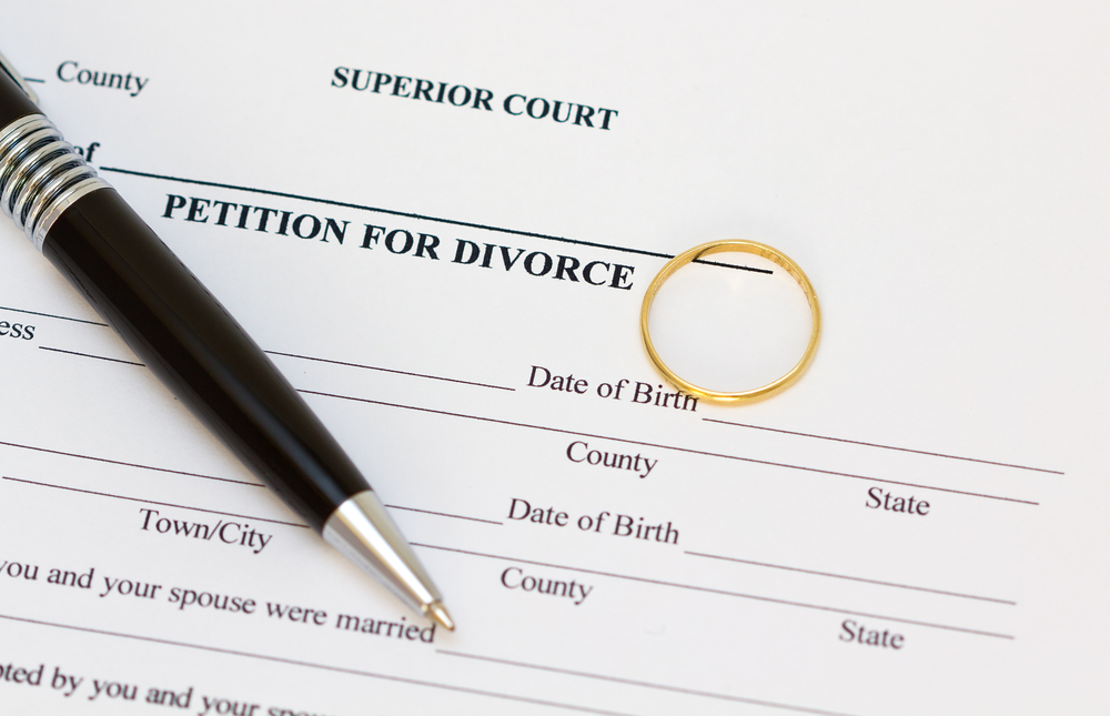Are you divorced when you sign the papers?