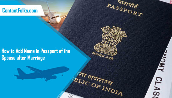 Can I add spouse name in passport without marriage certificate?