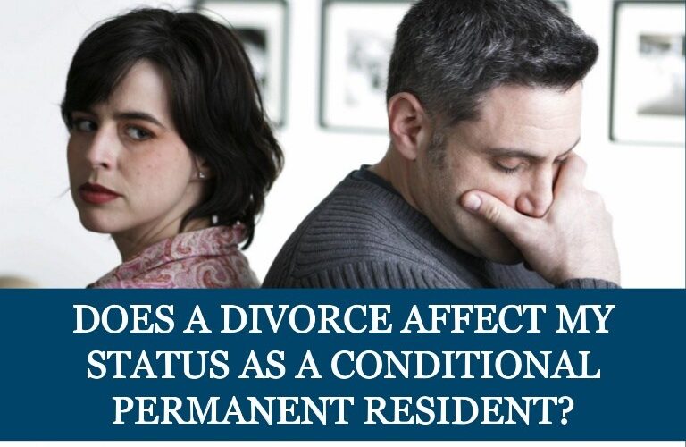 Can I lose my permanent resident status if I divorce?