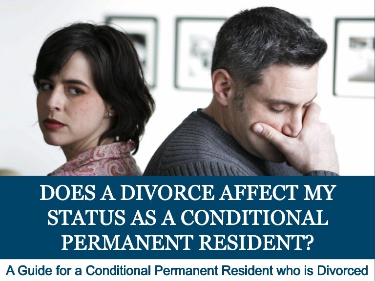 Can I lose my permanent resident status if I divorce?