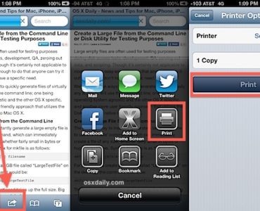 Can I print directly from my iPhone?