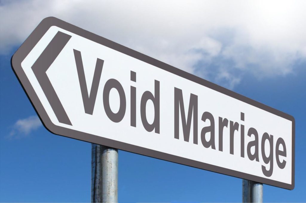 Can a marriage be void?