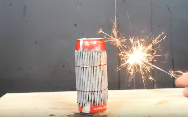 Can sparklers explode?
