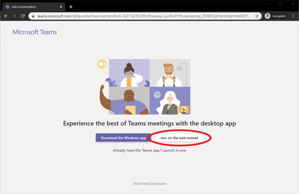 Can users without Teams join a meeting?