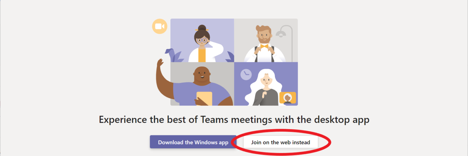 Can users without Teams join a meeting?