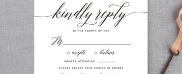 Can you RSVP on Minted?