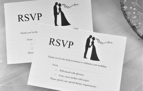 Can you ask for RSVP on Save the date?