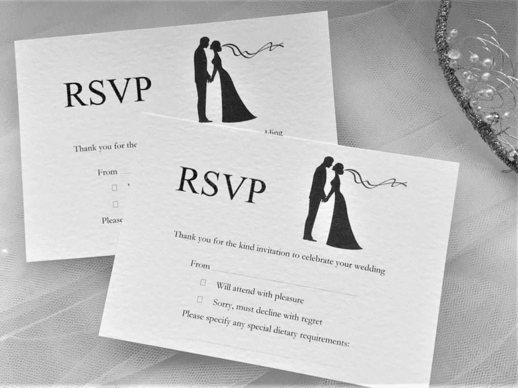 Can you ask for RSVP on Save the date?