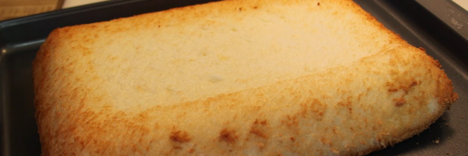 Can you bake angel food cake in a 9x13 pan?