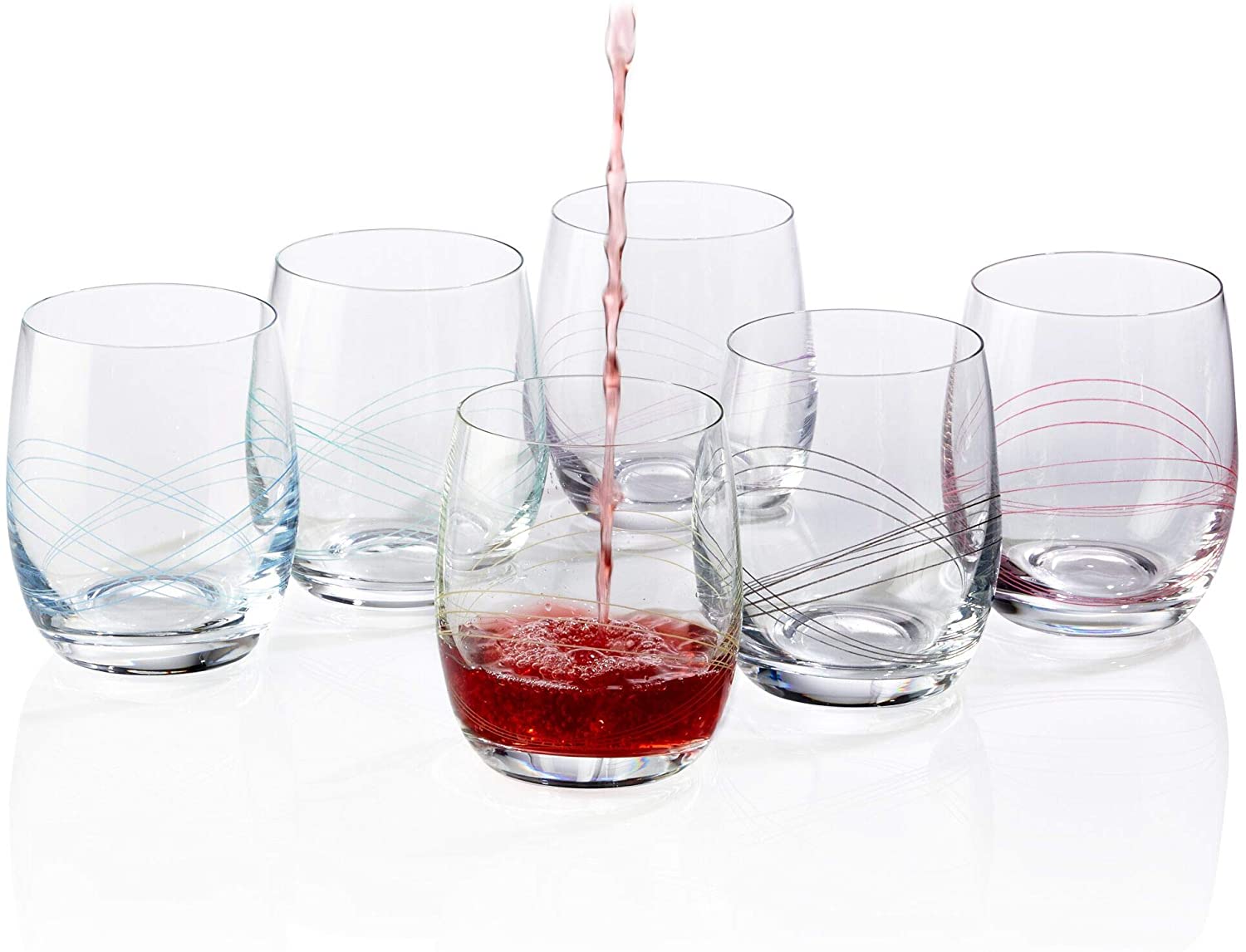 Can you drink white wine in a stemless glass?