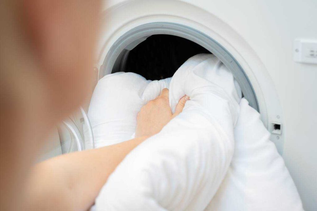 Can you machine wash Ugg bedding?