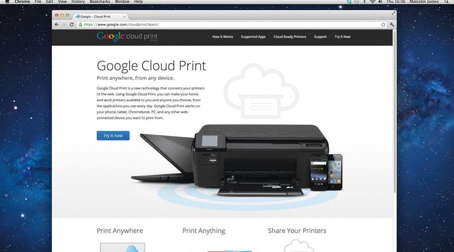 Can you print directly from Google Photos?