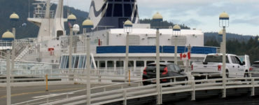 Can you stay in the car on a ferry?