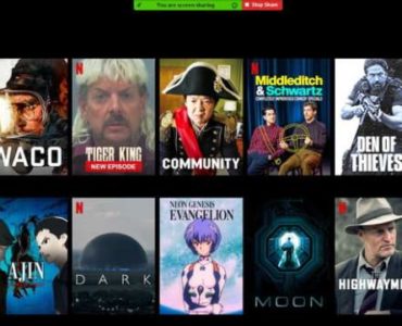 Can you stream Netflix on Zoom?