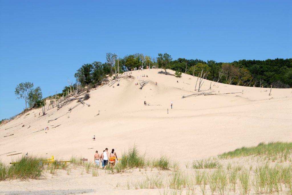 Can you swim at Warren Dunes?