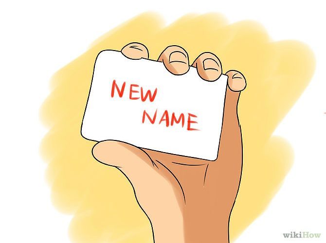 Can you use a different name without legally changing it?