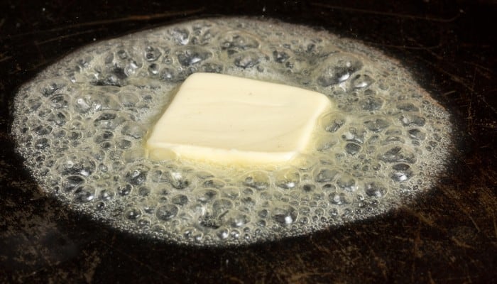 Can you use butter on a Blackstone griddle?