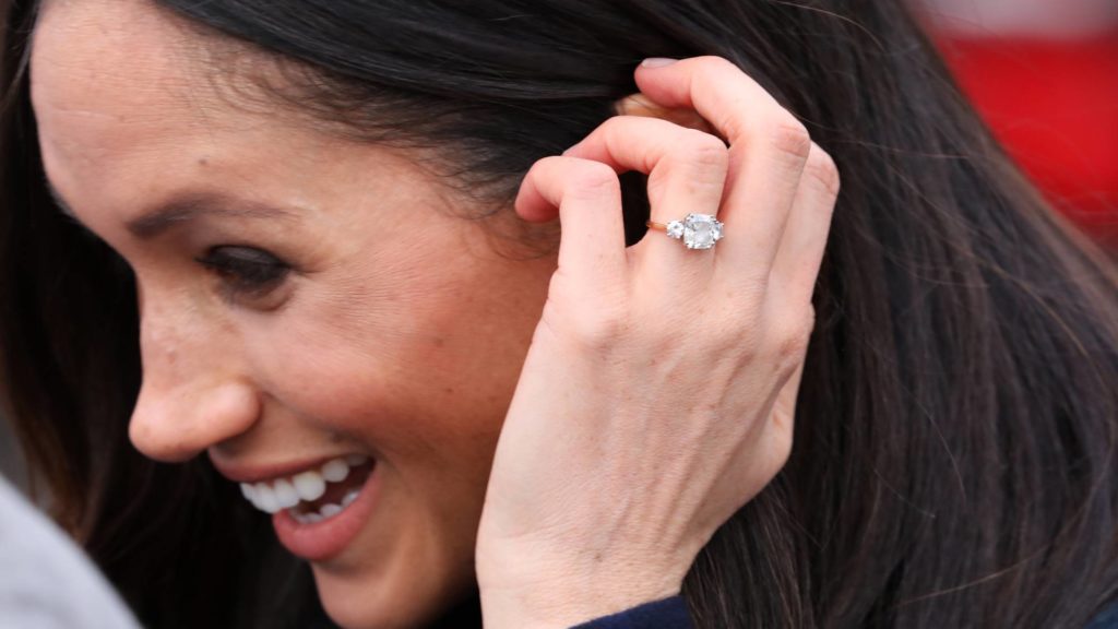 Did Meghan change engagement ring?