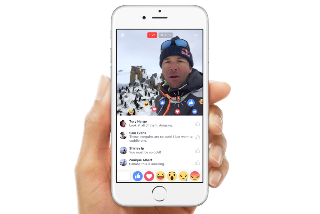 Do Facebook Live videos save to your phone?