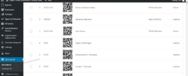 Do employees need to QR code?