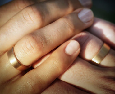 Do guys wear a ring when they are engaged?