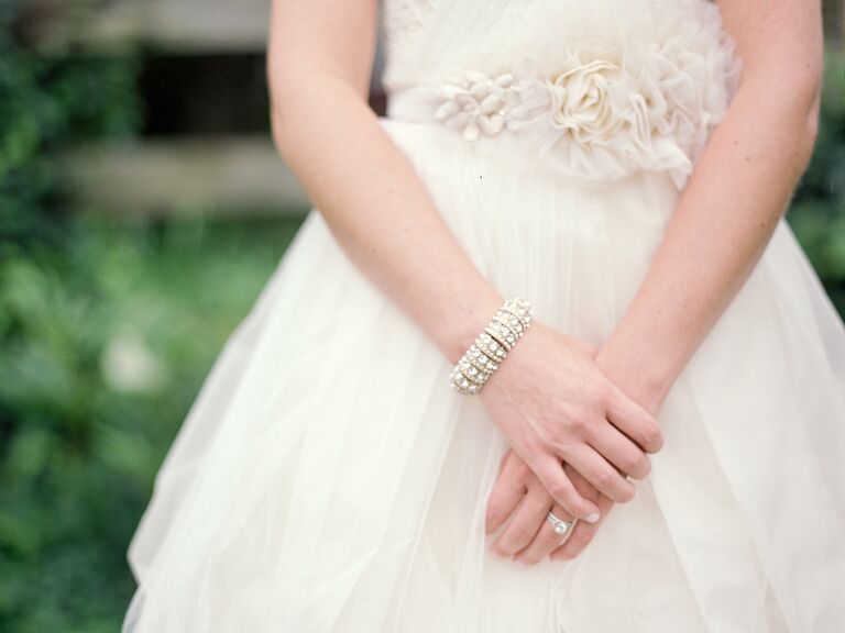 Do most brides wear white or ivory?
