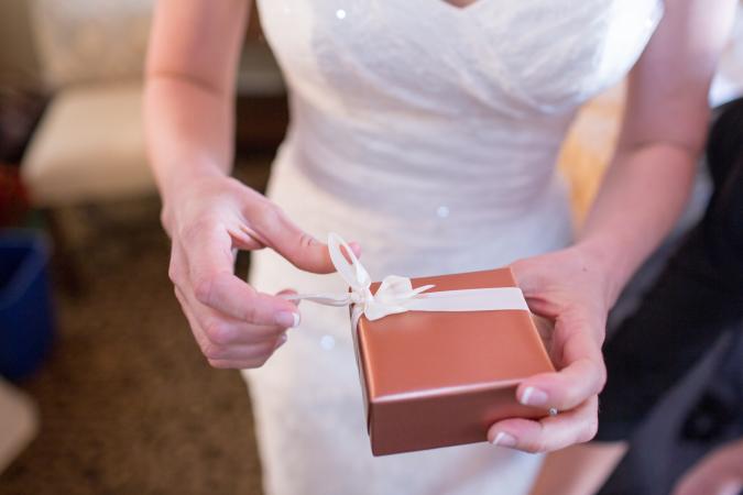 Do parents of the bride give the couple a gift?