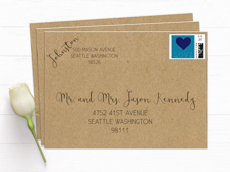 Do wedding Rsvps need a return address?