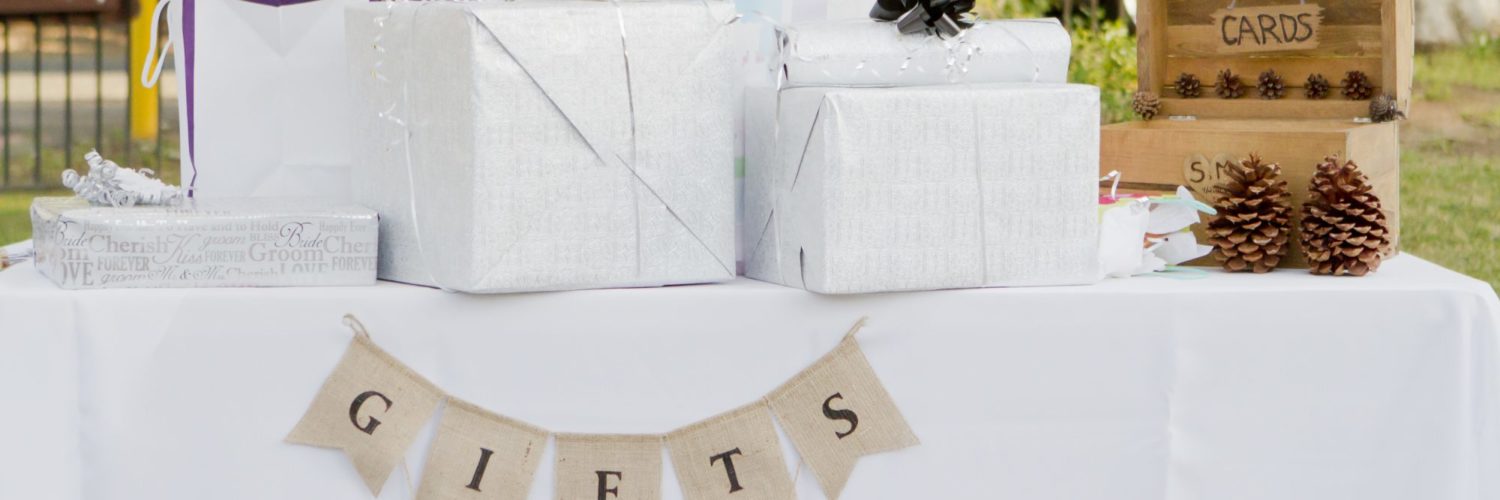 Do you bring registry gifts to wedding?