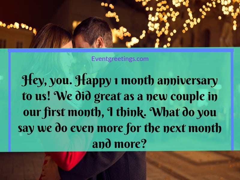 Do you celebrate a 2 month anniversary?