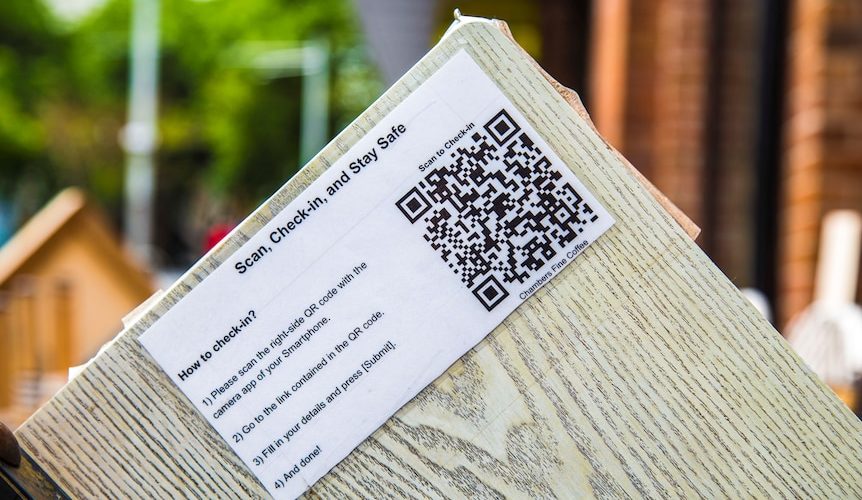 Do you need to check out with QR code?