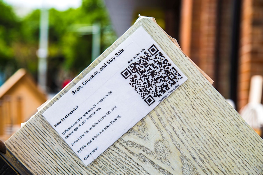 Do you need to check out with QR code?