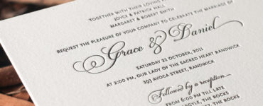 Do you put middle names on wedding invitations?