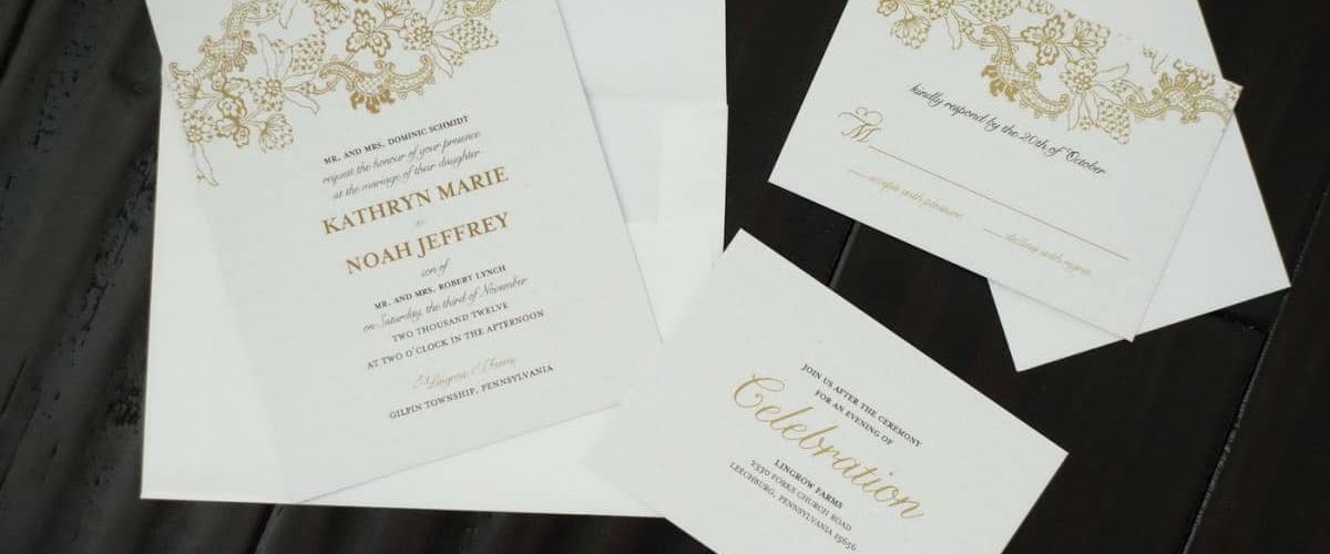 Do you put reception to follow on wedding invitations?