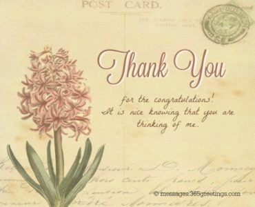 Do you say congratulations for anniversary?