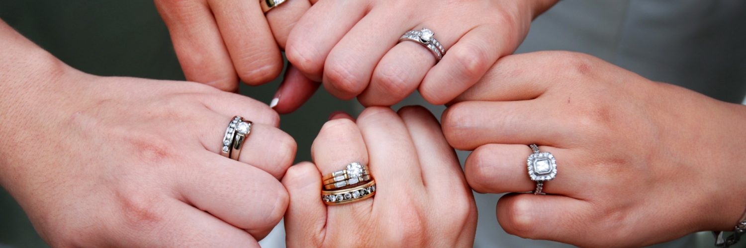 Do you wear your engagement ring with your wedding ring?