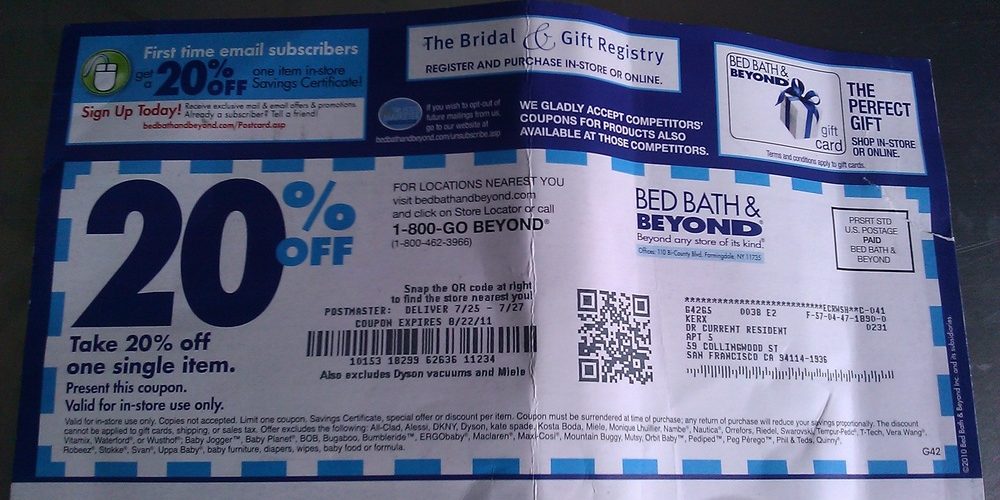 Does Bed Bath And Beyond Accept Expired Coupons 