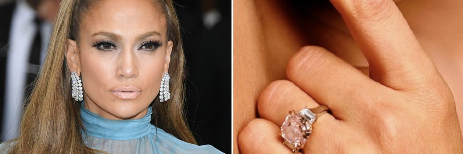 Does JLo keep her engagement rings?