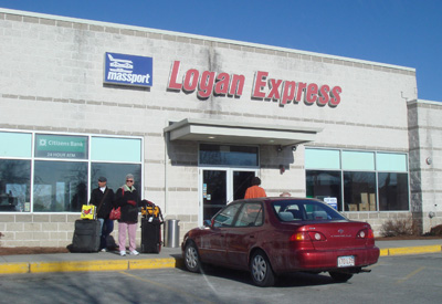 Does Logan Express run every half hour?